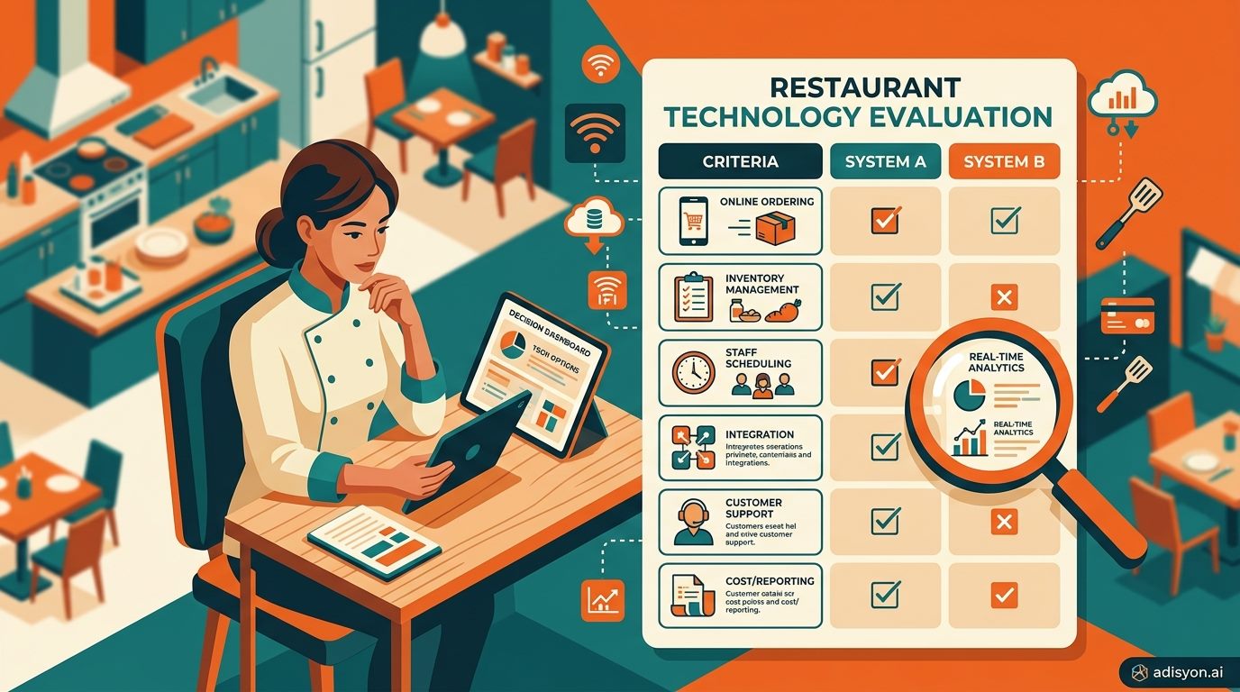 Restoran Teknolojisi Seçerken Sorulması Gereken 7 Kritik Soru (2026)