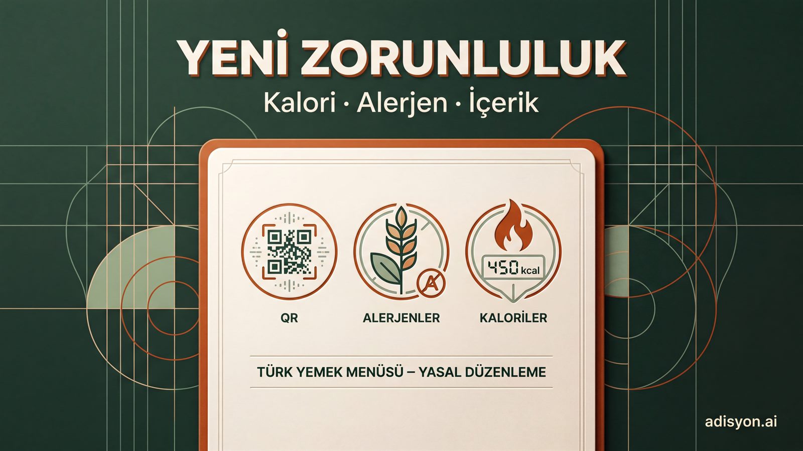 Restoranlar İçin Detaylı Menü Zorunluluğu Başlıyor: Alerjen, Kalori ve İçerik Bilgisi Artık Şart