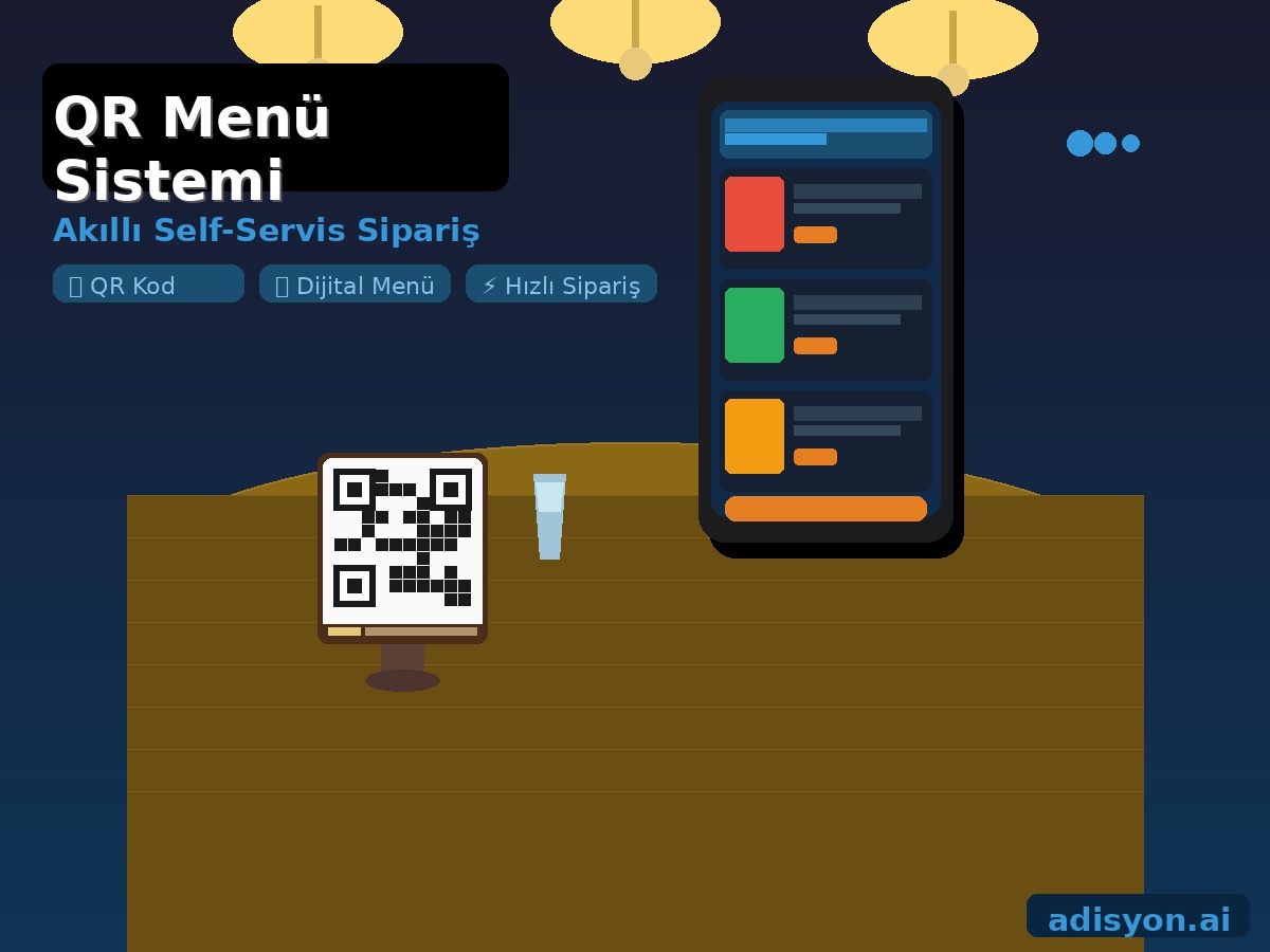 QR Menü Sistemi Nedir? Restoranlar İçin Akıllı Self-Servis Sipariş Rehberi